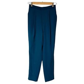 Autre Marque ENFOLD Tapered Tuck Pants Blue
