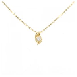 Autre Marque Collier en diamant Au750 Doré