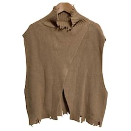Autre Marque STUDIOUS Strickweste Beige