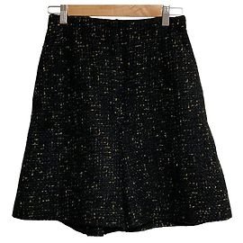Autre Marque Short de Tweed Strawberry-Fields Preto