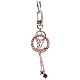 Louis Vuitton Chaveiro de Bolsa de Couro Berry Rosa LV Rosa