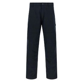 Moncler Pantaloni in gabardine di cotone Blu