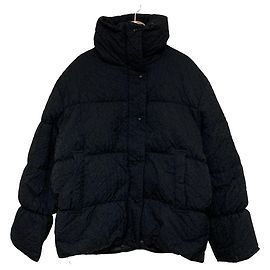 Autre Marque EMODA Shirr Down Jacket Black