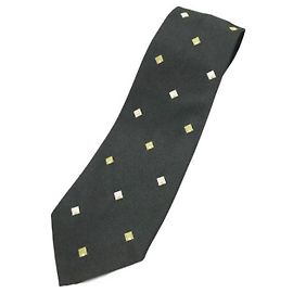 Autre Marque Atto Vannucci Silk Tie Black