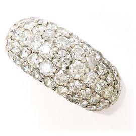 Autre Marque PT900 Platin Diamantring Silber