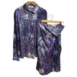 Autre Marque LEONARD Silk Setup Blue