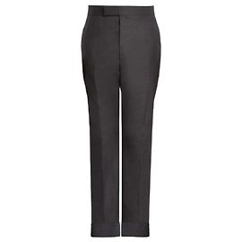 Thom Browne Classic Fit RWB Tab Super Twill Wool Backstrap Pants Brown