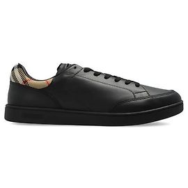 Burberry Leder-Sneaker-Set Schwarz