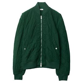 Burberry Gesteppte Nylon-Bomberjacke Schwarz