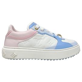 Louis Vuitton Charm Cœur Pastel Monogramme Bleu Rose Timeout Bleu