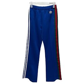 Gucci Adidas Flared Jogging Pants Cobalt Blue Blue