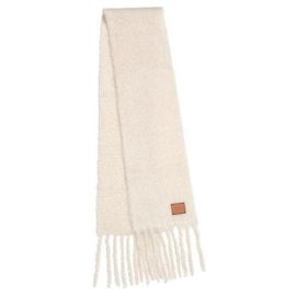 Loewe Mohair-Schal Weiß