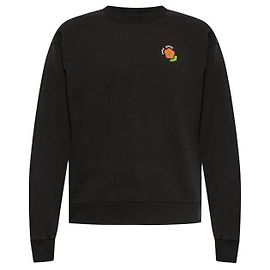 Kenzo Bestickter Pop Sweatshirt Schwarz