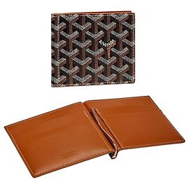 Goyard Saint Thomas Money Clip Wallet Orange