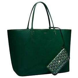 Goyard Borsa Anjou GM Verde Nero