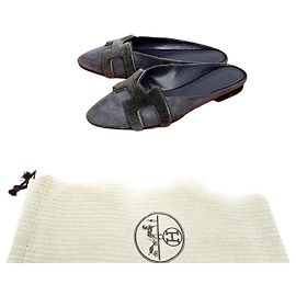 Hermès Mule Roxanne Roxo