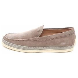 Tod's Mocassins slip-on en daim classique Marron
