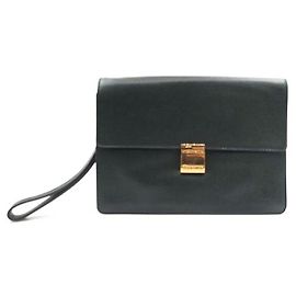 Louis Vuitton Clutch Taiga Serenga Verde