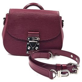Louis Vuitton Borsa a Spalla Epi Eden Rosso