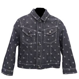 Fendi Giacca di jeans junior per bambini Blu