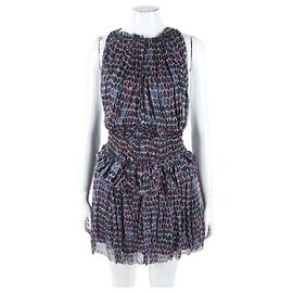 Vestido de seda Isabel Marant Multicolor