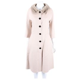 Dior Cashmere Coat White