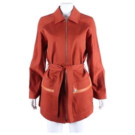 Hermès Jaqueta Hermes Marrom