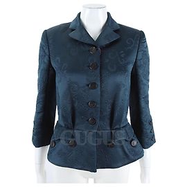 Dior Jacquard Jacket Blue