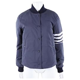 Thom Browne Gesteckter Pullover Blau