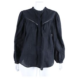 Langarmbluse Isabel Marant Étoile Schwarz