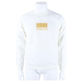 Versace Kiss Langarm Weiß