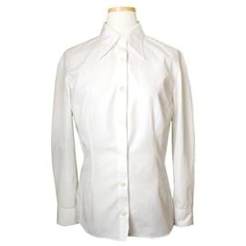Weißes Basic-Hemd Dries Van Noten Weiß