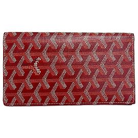Goyard Long Wallet Red