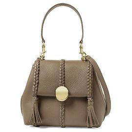 Chloé Piccola borsa a tracolla morbida Penelope Marrone