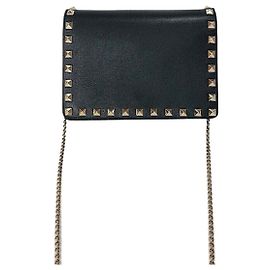 Valentino Mini borsa a tracolla Rockstud WOC Argento