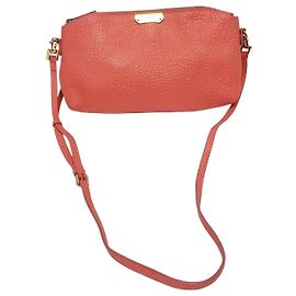 Burberry Bolsa transversal de couro Rosa