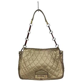 Bally Chain Shoulder Bag White