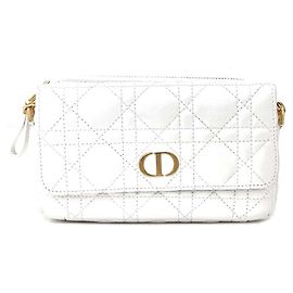 Dior Bolsa Pouch Christian Karo Prata