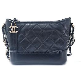 Chanel Bolsa Hobo Gabrielle Small Preto