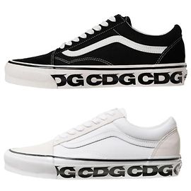 Comme Des Garcons Vans CDG Old Skool LX White Prata