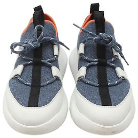 Hermès Baskets Duel Dual Bleu