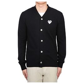 Comme Des Garcons White Wool Cardigan AX (Unisex) Multiple colors