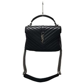 Saint Laurent Monogram College Medium Noir