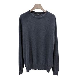 Loro Piana Grauer Kaschmirstrick Braun