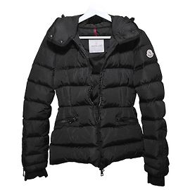 Moncler Beutela Down Padded Jacket Black