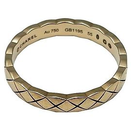 Chanel Coco Crush Mini Ring in Roségold Größe Golden
