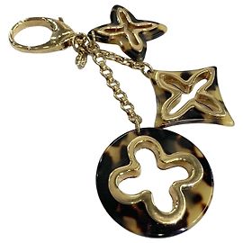 Louis Vuitton Monogram Leopard Gold Keyring Bag Charm Multiple colors