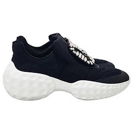 Roger Vivier Viv' Run Strass Buckle Sneakers Multiple colors