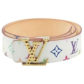 Louis Vuitton Multi Stud Belt White