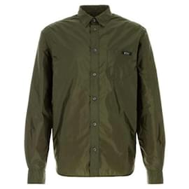 Prada Camicia in nylon Verde